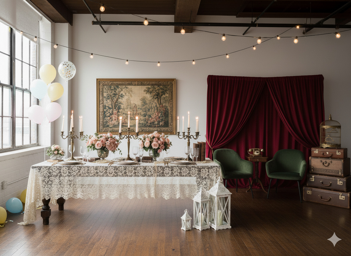 Vintage style decoration